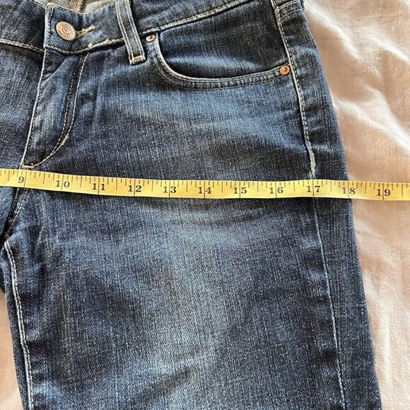 Women’s Star Low Rise Bootcut Blue Jeans 28 x‎ 32 Y2K Grunge 90s - Picture 8 of 9